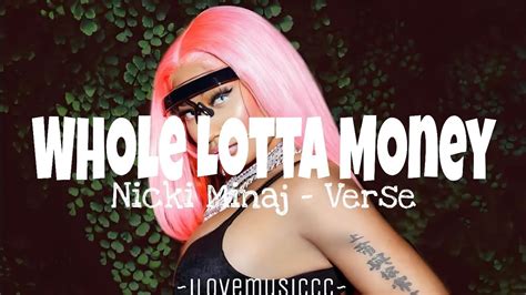 Lyrics.lol :: WHOLE LOTTA MONEY (Remix) by BIA & Nicki 